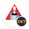 24/7 emergency services