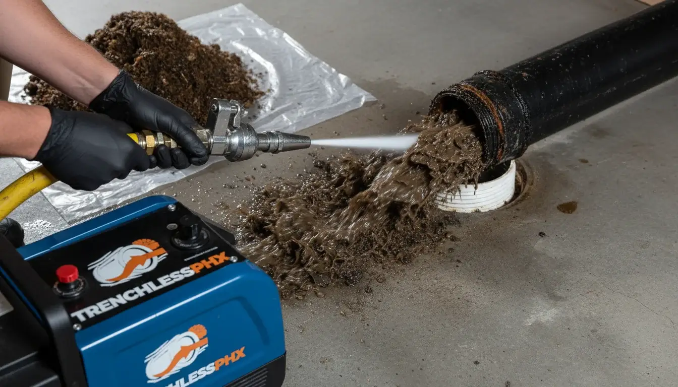 Drain Cleaning service Phoenix AZ — TrenchlessPHX