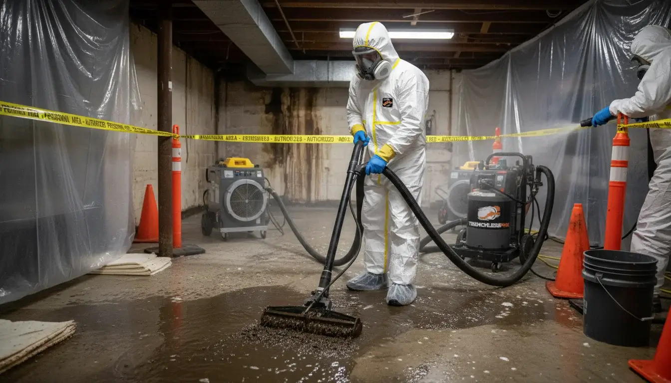 Sewage Backup Cleanup emergency service Phoenix AZ — TrenchlessPHX